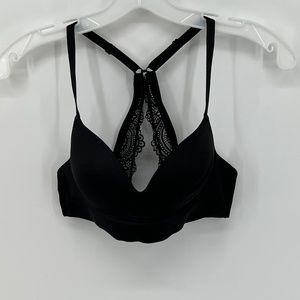 Soma Black Lace Detail Bra